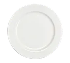 image of Steelite HL6406000 - 11-1/8" Round China Plate, Homer Pattern, Pristine Finish - 1 Dozen
