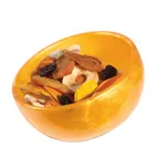 image of Steelite KMK1025TGP - 8" Dia x 6" H Resin Bowl, Pearl Orange, Dishwasher Safe - 2/Case