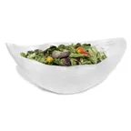 image of Steelite KMK2021SH Oval White Resin Bowl, 19" L x 11½" W x 8" H, Dishwasher Safe, Break-Resistant