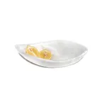 image of Steelite KMK2022SH - Oval Resin Bowl, 9½" L x 4½" W x 2" H, White, Dishwasher Safe - 2/Case