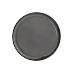 image of Steelite OG10113793 - Gembrook Gray Stoneware Round Plate 9 1/8" Dia x 0.625" H - 1 Dozen