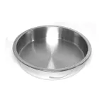 image of Steelite WL532508 Chafing Dish Pan, 14" Dia x 3" H, 1‑4 Quart, 18/8 Stainless Steel - 1 Dozen