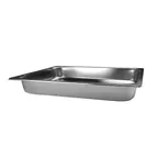 image of Steelite WLWI9DSP Food Pan, 12 Qt 21x12.5x3 in Stainless Steel, Fits WI9LGL WI9LML - 6/Case
