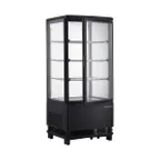 image of Marchia MDC78B Display, 16.7" , 2.8 Cu Ft, Black, Cool, Hinged Glass Door, 3 Shelves, LED, 164W 110V