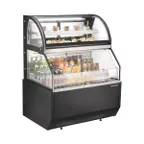 image of Marchia MSTAR48 47" Dual Service Open Air Display Case Merchandiser, 16.2 cu. ft.