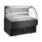 image of Marchia USTAR48 47" Horizontal Open Air Display Merchandiser, Low Profile, 10.3 cu. ft.