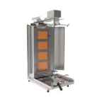 image of Inoksan PDG104MN 45" Gas Doner Kebab / Gyro Machine / Vertical Broiler, 165 Lbs