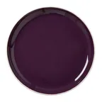 image of Steelite 12190639 Nordic Coupe Plate, 11.0" Round Damson Ceramic, Coupe Rim, Vitrified, - 1 Dozen