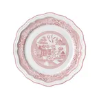 image of Steelite 62547FP811 10.25" Round Porcelain Plate in Adelina Willow Rose Folio Finish - 1 Dozen