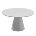 image of Steelite 6950E708 Porcelain Display Riser, 9" x 4" Rectangular, Roselli Finish, China Material