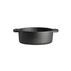 image of Steelite 7361MW202 Cast Iron Baking Dish, Oval Black, 13.75 oz, 6.75" x 4.0" x 2.0" - 1 Dozen