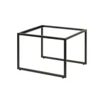 image of Steelite 7363MW338 Display Riser, 11.5" x 13.875" x 9" Black Metal Pivot, 10"-19" W/D, 9"-11" H