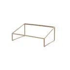 image of Steelite 7364MW339 Angled Riser, 13.9" x 21.9" x 8.5" Beige Metal Pivot, 10-19" W, 5-8" H, 20-29" D