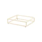 image of Steelite 7365MW336 Display Riser, Ivory Metal, 11.5" x 13.875" x 3.0", 10"‑19" Width,Up to 4" Height