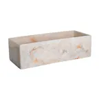 image of Steelite 7773ER222 Display Riser, 20.25" x 8" x 6" Beige Resin, Dishwasher Safe Design - 1/Case