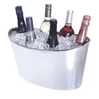 image of Steelite DW040166VSS Wine Cooler, 6‑Bottle Capacity, 15‑3/4" W x 9" D x 9" H, 18/10 Stainless Steel