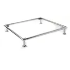 image of Steelite DW073112122SS Riser, 12" W x 12" D x 2" H, 18/10 Stainless Steel, 4" Height, 10"‑19" Width
