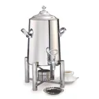 image of Steelite DW31WSS - 1.5‑Gal (5‑6 Quart) Coffee Chafer Urn, Stainless, 13"W x 12"D x 19"H, Canned Heat