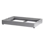 image of Steelite DWFB21132WDAG Buffet Display Riser, 23"W x 15"D x 3.125"H, Ash Grey Wood, 4" Height
