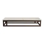 image of Steelite GS196679 Rectangular Riser, 19.5" x 6.88" x 3.25" H, Steel Base, Bronze Finish, 1-2 Steps