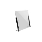 image of Steelite MGCDVO01CSAC Single Sneeze Guard, 35" L x 35‑1/2" H, 32‑37", Steel Frame, Clear Acrylic