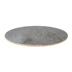 image of Steelite MGSCRTHG0101 Mogogo Buffet Solutions Polo Round Table Top, 30" dia., Grey Slate BHP Laminate with Bamboo Core