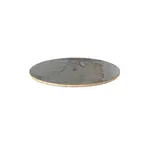 image of Steelite MGSCRTHG0201 Round Grey Slate BHP Laminate Table Top, 24" dia., Bamboo Core