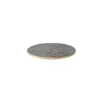 image of Steelite MGSCRTHG0301 Round Grey Slate BHP Laminate Table Top, 18" dia., Bamboo Core
