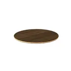 image of Steelite MGSCRTHW0201 Mogogo Buffet Solutions Polo Table Top, 24" dia., round, Bengali mango wood BHP laminate