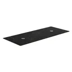 image of Steelite MGSCXTHB0101 Mogogo Buffet Solutions Clix Top, 72" x 30", Rectangular, Nero Marquina Marble BHP Laminate
