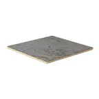 image of Steelite 24x24 Square Slate Gray Granite Table Top With Bamboo Core