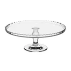 image of Steelite P95117 Glass Display Stand, 12.75" x 11.75" Plate, 5-6" Height, Dishwasher Safe - 2/Case