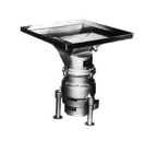 image of Somat REDGOAT C10P-FS Stainless Steel 10 HP Disposer Table, 9" x 12" throat - 208-230v/460v 3ph