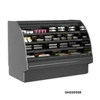 image of Structural Concepts GHSS556R (CURVED) - 62.75"W x 44.75"D x 55.88"H, Black Finish, R290 Hydrocarbon