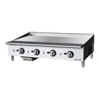 image of Winco NGGD-48T Countertop Gas Griddle
