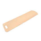 image of Omcan USA 81287 Linea Dori Beech Wood Cutting Board, Rectangular 31½" x 12" with Handle, 1" Thick
