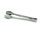 image of American Metalcraft MSTNG5 Serving Tongs, 5" Length Stainless Steel, Precision Grip Design