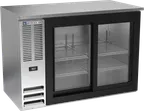image of Beverage Air BBN48HC-GS-S Cooler, 48" x 25.25" x 34", 12.6 Cu Ft, 2 Glass Doors, R290, 115V