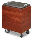 image of Forbes Industries 4426 Ice Restocking Cart w/ Insulated Ice Bin, Drain, Indoor/Outdoor