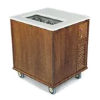 image of Forbes Industries 5426 Mobile Plate Dish Dispenser