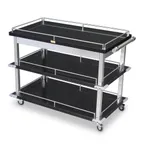image of Forbes Industries 5516 Deluxe Service Cart w/ Three Terrazzo Shelves