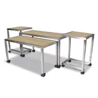image of Forbes Industries 7401HD Claremont Four Nesting Tables (Essentials-Heavy Duty)