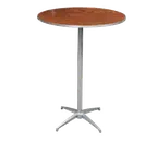image of Forbes Industries HO36DI-SK Dining Height Indoor 200 Series Round Pedestal Table