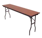image of Forbes Industries LS302472-### Classic Laminate Series Training Folding Table, 24" x 72" x 30"H, Laminate Surface, Plywood Core