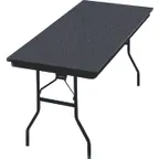 image of Forbes Industries LS303672-### Classic Laminate Series Banquet Folding Table, 36" x 72" x 30"H, Laminate Surface, 3/4" Plywood Core