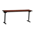 image of Forbes Industries REV1896MXE####-T#### Revolution™ Training Folding Table, 18" x 96" x 30"H, High-Pressure Laminate Surface