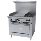 image of Garland US Range G36-2G24C Gas 36" Restaurant Range