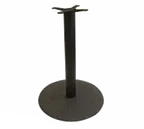 image of Klinger's Cast Iron Restaurant Table Base, 18 Diameter, Powder Coated Finish, B18R