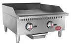 image of Hubert 29Y-007 24" Countertop Gas Griddle with Thermostatic Controls