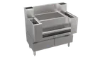 image of Krowne KR24-M36CS-10 Royal Series "Casino Workstation", Ice Bin/Bottle Section